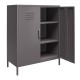 Bradford 2 Door Metal Cupboard with Shelves